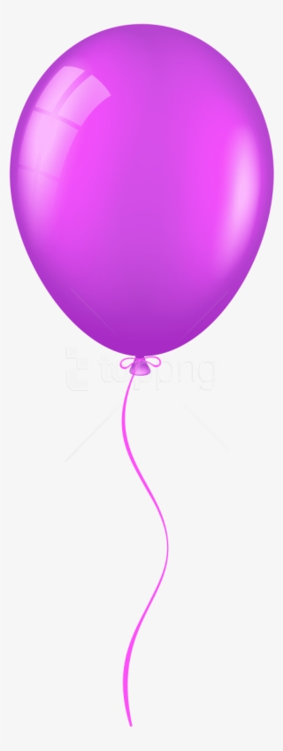 Free Png Download Purple Balloon Clipart Png Photo - Transparent Background Purple Balloon Clipart