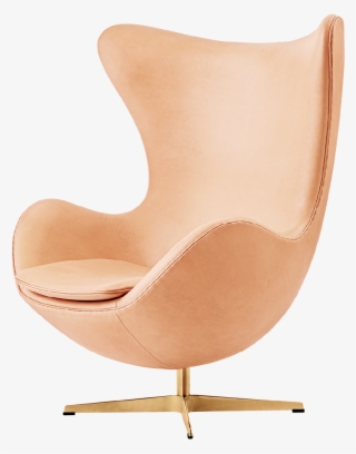 A Peach Colored Egg Chair - Egg Chair