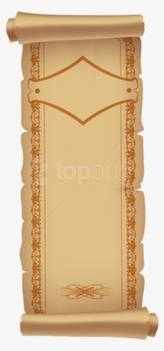 Free Png Download Deco Ancient Scrolled Paper Clipart - Pattern