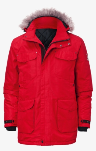 Womens Red Raincoat