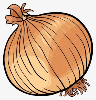 Onion Vegetable Black And White Clip Art - Onion Cartoon