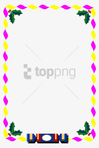 Free Png Books Borders And Frames Png Image With Transparent - Christmas Borders And Frames