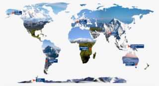 7 Summits Of The World - Ford Manufacturing Plants Map