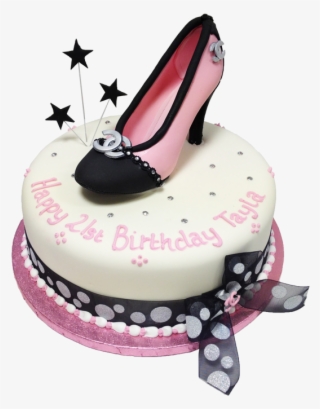 Picture Black And White Chanel Shoe Home Cakes Themed - Birthday Cake