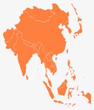 Asia Clip Art Map - 600x466 PNG Download - PNGkit