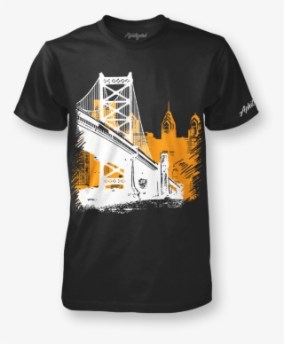 Ben Franklin Bridge Png - Active Shirt