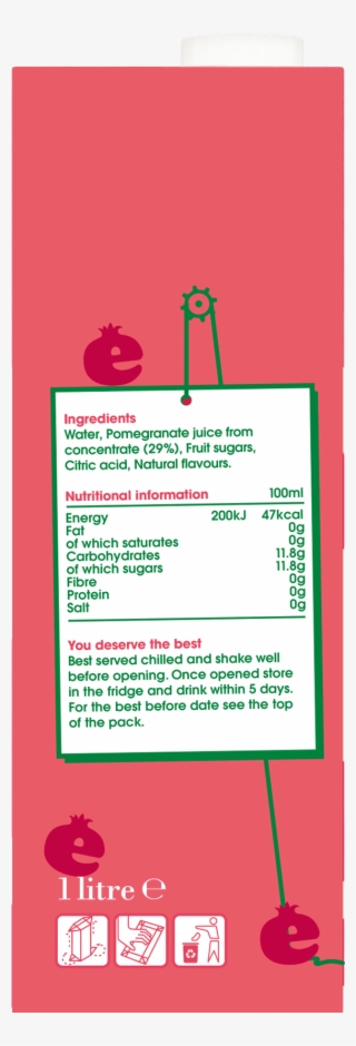 Pomegranate Juice - Graphic Design