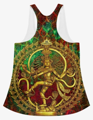 Women's Limited Edition Sublimation Tank Top - Danza Cosmica De Shiva