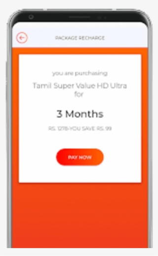 My Sun Direct App - Mobile Device