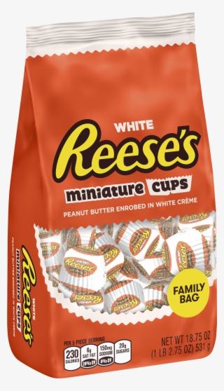 Reese's Peanut Butter Cups White Chocolate Miniatures - Reese's Peanut Butter Cups