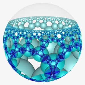 Hyperbolic Honeycomb 3 7 6 Poincare - Circle