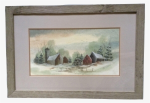Toni Dane, Watercolor Painting, Small Rural Village - Watercolor Painting