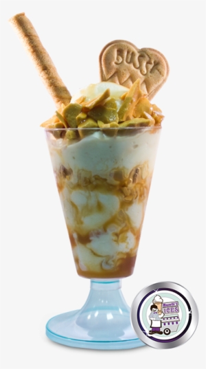 Honeycomb Crunch Sundae - Honeycomb Ice Cream Sundae