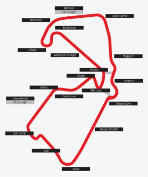 Grand Prix Circuit - Silverstone Circuit Map
