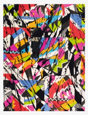 This Colorful Pattern From The “chaos” Section Of Patterns - Modern Art