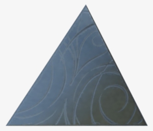 Silver Equilateral Triangle - Construction Paper