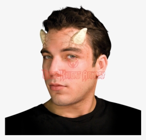 Small Bone Demon Horns - Short Latex Demon Horns