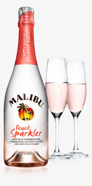 Made With - - Malibu Cocktails Rum Sparkler - 750 Ml