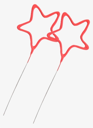 8 Inch Star Shaped Sparklers - Inch