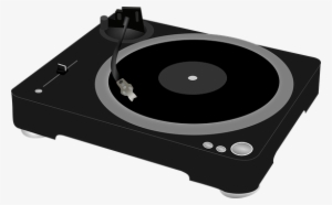 Record Player Gramophone Turntable Vinyl M - Transparent Background Record Player