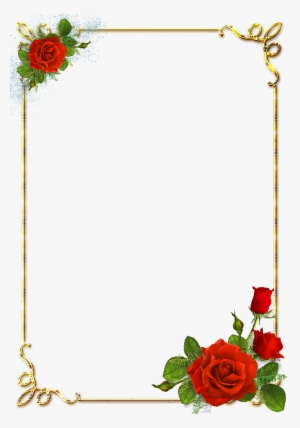 Page Borders Design, Border Design, Frames Png, Overlays, - Flower Background Border Designs