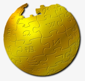 Golden Wikiglobe - Golden Png