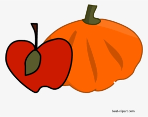 Free Apple And Pumpkin Png Clip Art - Portable Network Graphics