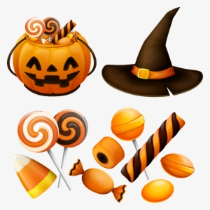Halloween Pumpkin Png - Halloween Decorations Png