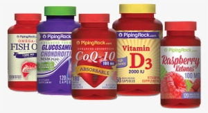 Nutraceutical Labels - Piping Rock