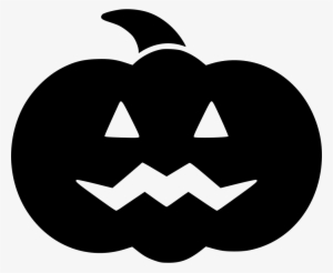 Carved Decoration Glowing Halloween Lantern Pumpkin - Black Halloween Pumpkin Png