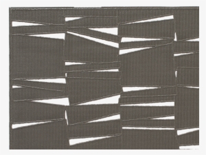 The Modern Placemat In Smoke - Chilewich - The Modern Rectangle Placemat - Black