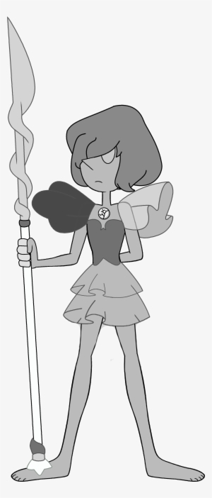 Grey P Cracked - Cartoon