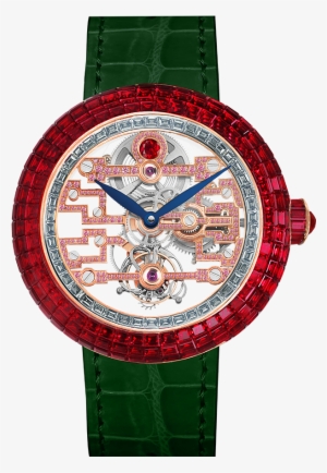 Brilliant Art Deco Ruby - Analog Watch