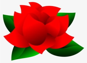 Leaf Clipart Rose Leaves - Pretty Flower Flower Clipart Png