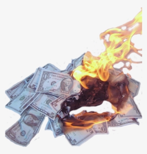 Burning Money Png