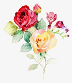 Watercolor Flower Bouquet Png