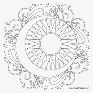 Star Mandala To Color - Mandala To Color