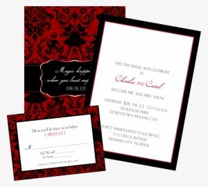 Invitation Card Png - Wedding Card Printing Png