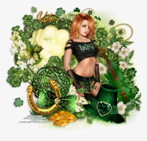 Irish Princess Design Fan Page - Floral Design