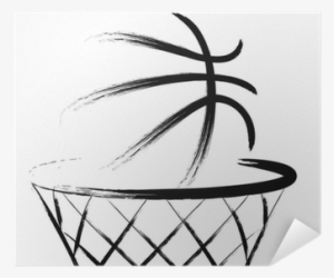 Basketball With Net Clipart