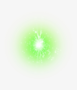 Abstract Light Effect Free Png Image - Green Light Explosion