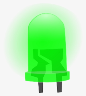Lights Clipart Led - Green Led Light Png