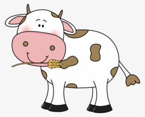 Cow Png Clip Art Imageu200b - Brown And White Cow Clipart