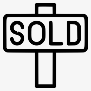 Sold Sign - - Icon