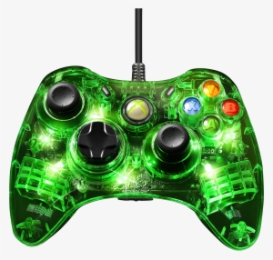 Afterglow Green Light - Pdp Afterglow Wired Controller For Xbox 360 - Green