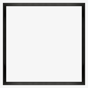 Black Frame Transparent Background Png - Paper Product