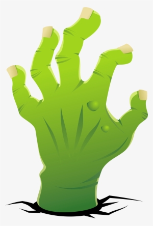 Zombie Hand Png Clipart Image - Hand