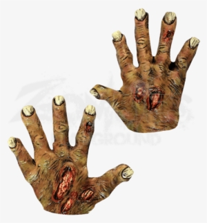 Undead Zombie Costume Hands - Ghoulish Productions Hand Gloves Zombie Undead Pair