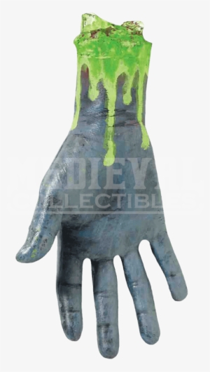 Severed Biohazard Zombie Hand - Costume