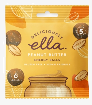 Deliciously Ella Peanut Butter Energy Balls 48g X 10 - Food